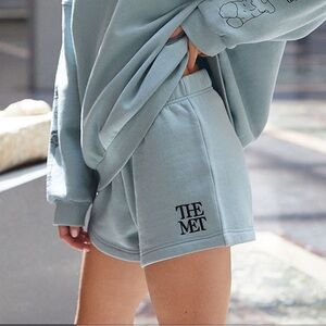 PacSun x The MET sweat shorts